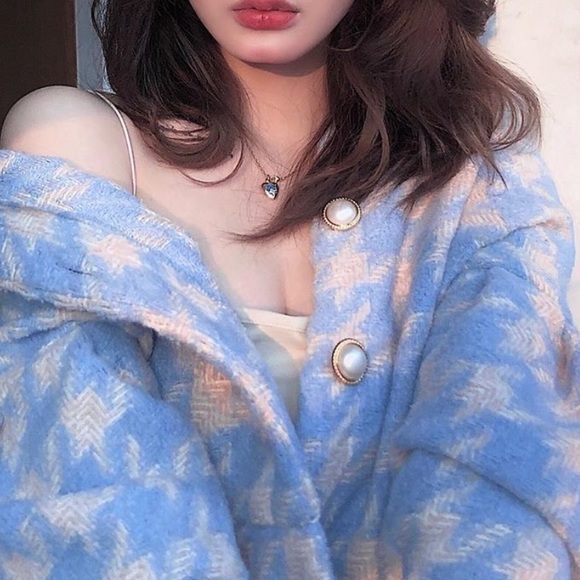 SOLD storets lori houndstooth 2-piece set - Picture 4 of 7